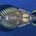 Blue Hour Reflection, City of Arts and Sciences, Valencia